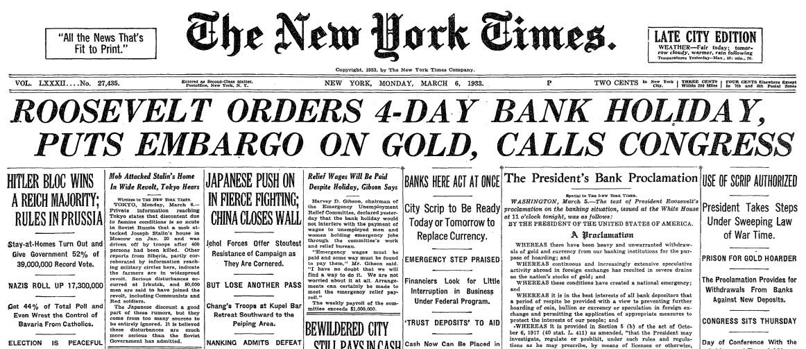 USA 1933