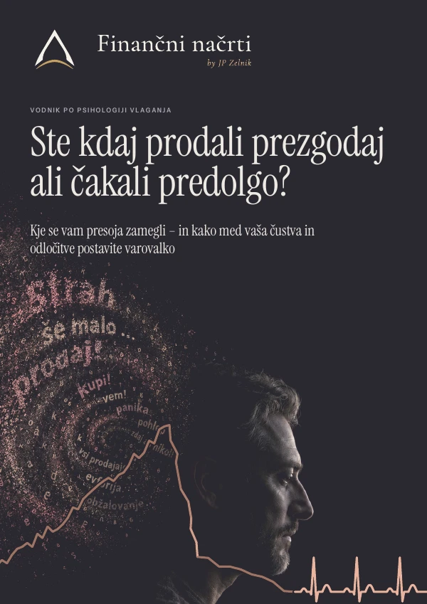 Naslovnica vodnika Psihologija vlaganja